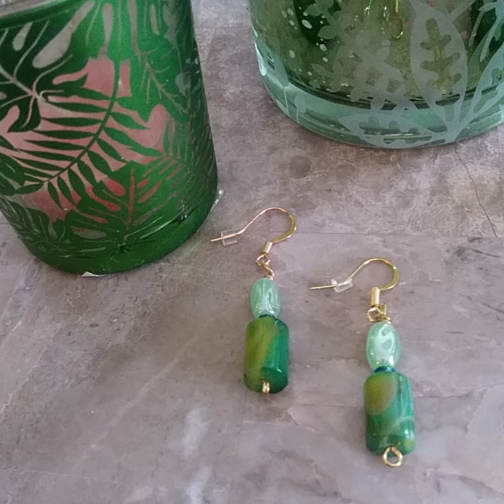 NWOT Handmade Beaded Earrings...3 Pairs 16.00...must buy 3 Pairs